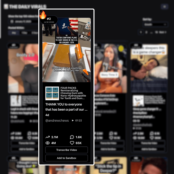 FIND TRENDING IDEAS NOW